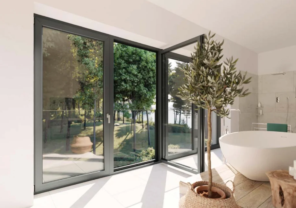 Baie vitrée REHAU Aralya